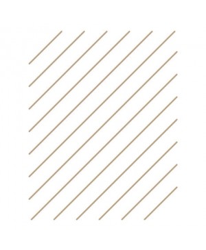 Plokštelė folijavimui Spellbinders Glimmer Hot Foil plate - Diagonal Stripes (GLP-301), 11.70x14.70cm