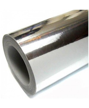 Lipni plėvelė SUPERIOR Metal Effect Silver Chrome, 30.5cm x 10m 