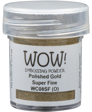 Reljefavimo pudra WOW! 15ml WC08SF Polished Gold Super Fine
