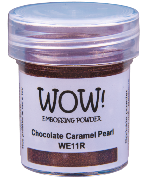 Reljefavimo pudra WOW! 15ml WE11R Chocolate Caramel Pearl 
