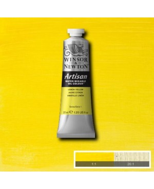 Aliejiniai dažai W&N Artisan 37ml 346 lemon yellow	