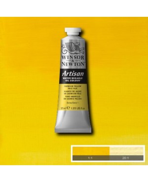 Aliejiniai dažai W&N Artisan 37ml 119 cadmium yellow pale hue 	