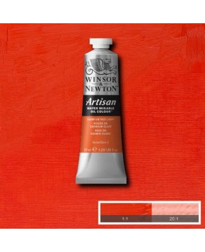 Aliejiniai dažai W&N Artisan 37ml 100 cadmium red light	