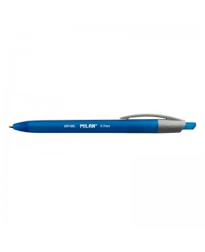 Automatinis gelinis rašiklis Milan Dry Gel, 0,7mm, mėlynos sp.	