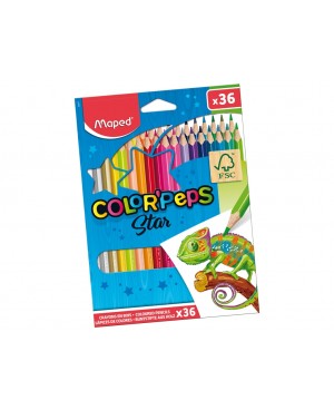 Spalvoti pieštukai Maped Color Peps FSC 36 spalvų 	