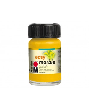 Marmuravimo dažai Marabu Easy Marble 15ml, 021 med yellow	