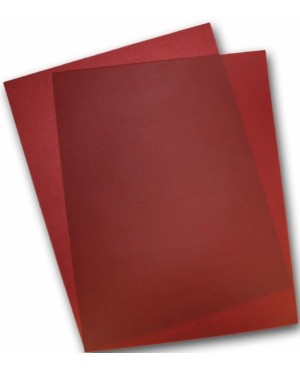 Spalvotas permatomas popierius Curious Translucent, Red Lacquer, 100 g/m², A4, 1 lapas	
