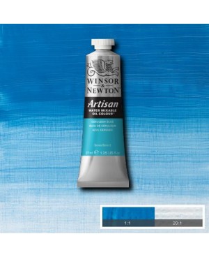 Aliejiniai dažai W&N Artisan 37ml 137 cerulean blue	