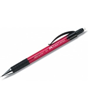 Automatinis pieštukas Faber-Castell Grip Matic, 0,5mm, rožinės spalvos korpusu	