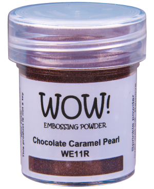 Reljefavimo pudra WOW! 15ml WE11R Chocolate Caramel Pearl 	